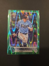 2022 Topps Chrome - Austin Meadows #10 Aqua Wave Refractor /199