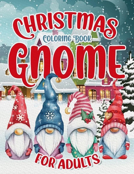 Christmas Gnome Coloring Book Annaliese Austin Taschenbuch Englisch 2022-image