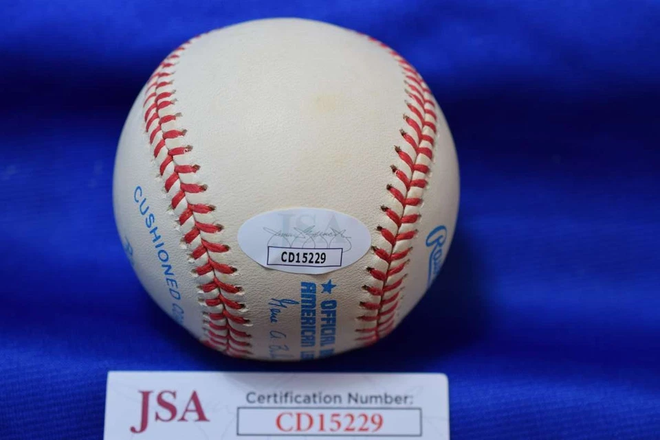 Randy Johnson JSA COA Autograph OAL American League Signed Baseball - Image 2 of 2