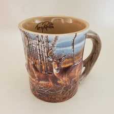 Terry Redlin The Birch Line Hadley Collection - Raised Relief 3-D Mug - 20 oz