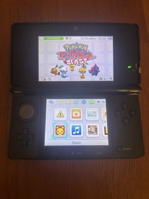 Nintendo 3DS Cosmo Black CTR-001 System With Charger Tested Working New Battery