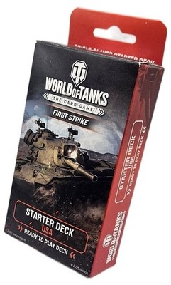 World Of Tanks The Card Game First Strike - USA Starter Deck - Ready To Play