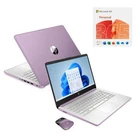 HP 14 HD Touchscreen Laptop Intel N150 4GB RAM 128GB SSD Winter Lavender Bundle