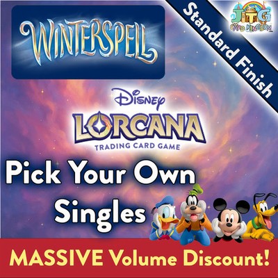 Up to 35% off! Lorcana - Winterspell: Non-Foil Singles 