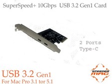  USB 3.2 Gen1 (10 Gbps), 2 Porte Scheda PCIe Per Mac Pro 3.1 A 5.1 -USB-C