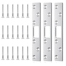 Deadbolt Armor - 6 Inch Extended Strike Plate for Heavy Duty Residential Door...