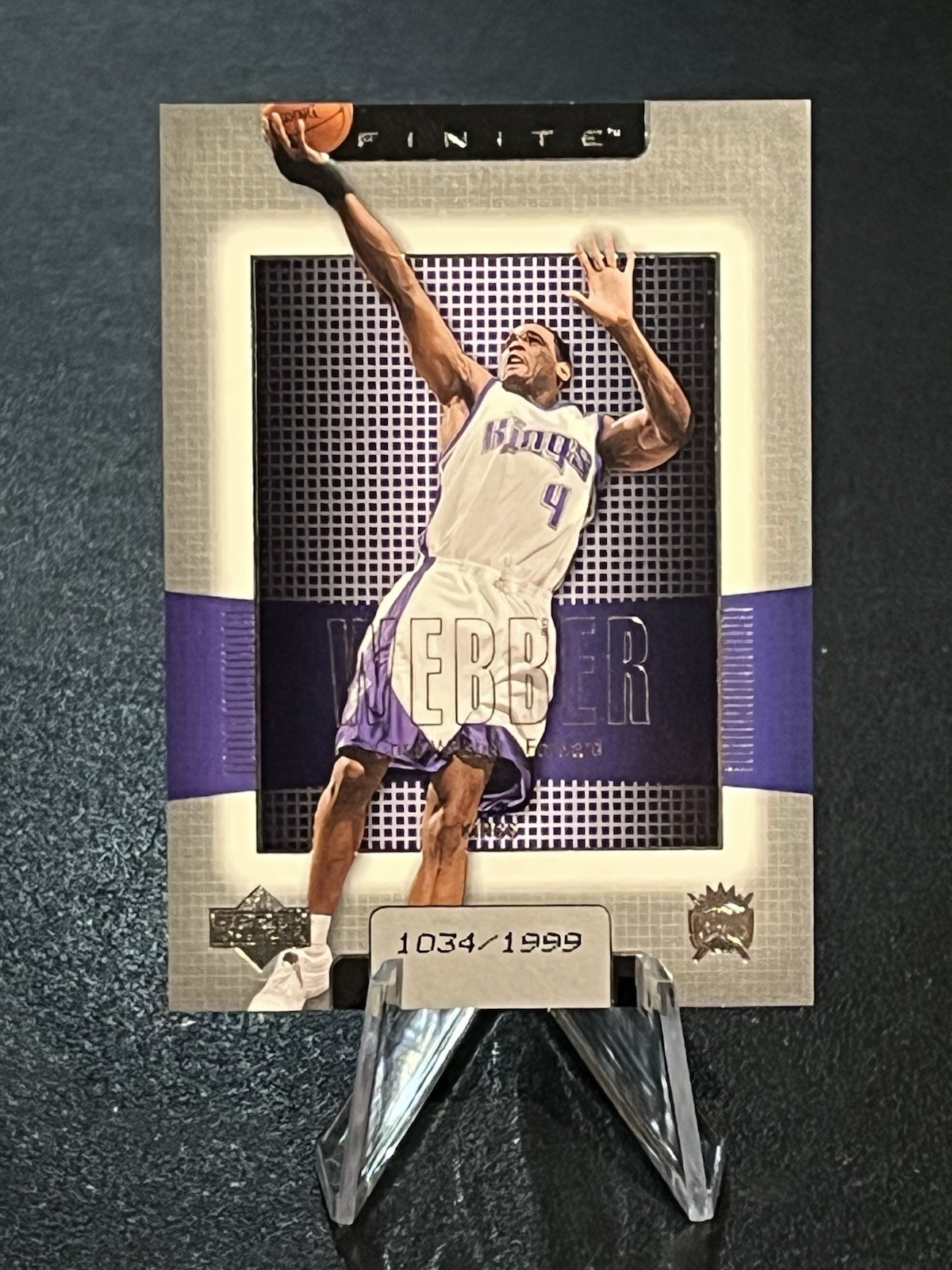 2003-04 Upper Deck Finite - Chris Webber #1034/1999