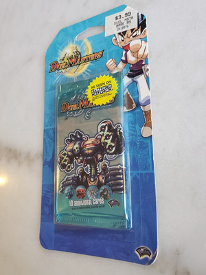 Vintage 2004 Duel Masters TCG DM-01 10 Card Booster Blister (1