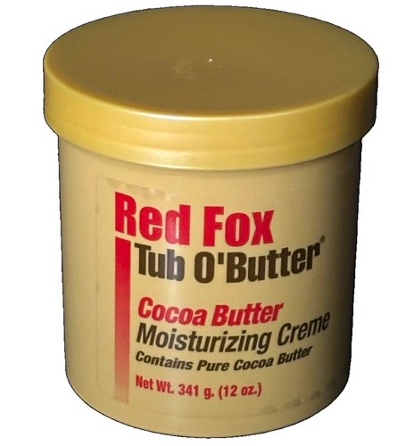 Red Fox Tub O'Butter Cocoa Butter Face Moisturising Cream 411ml