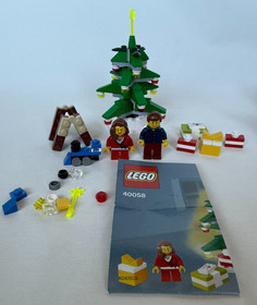 LEGO Seasonal Lot of 3: Tree (40058), Sleigh (40059), Train Ride (40262)