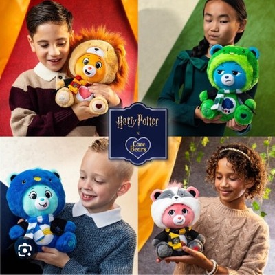 Care Bears X Harry Potter 25 Years of Magic Complete Set of 4 IN HAND 