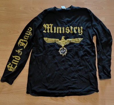 Ministry Longsleeve End Of Days mit Backprint ca. 2008