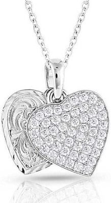 Montana Silversmiths Western Inspired Heart Necklace