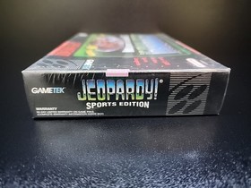Jeopardy Sports Edition (SNES) | Factory Sealed | Great Box | Authentic