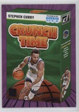2023-24 Panini Donruss Crunch Time Purple Press Proof Stephen Curry #6 09j5