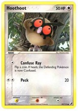Hoothoot - 59/115 - Common (Mp) EX Unseen Forces - Colorless Pokémon on eBay