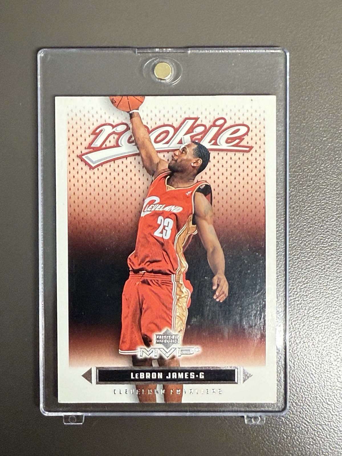 2003-04 Upper Deck MVP - Rookie LeBron James #201 (RC) Cavaliers