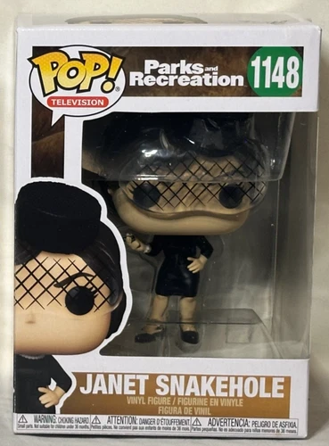 Janet Snakehole Funko POP! Television #1148 Parks & Rec