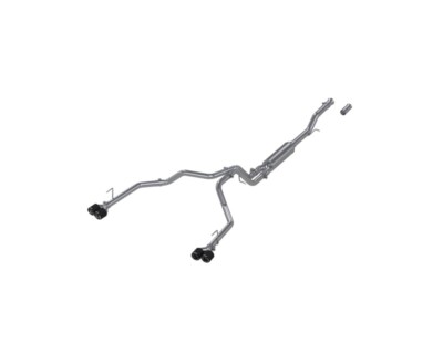 MBRP Fits 21-24 Chevrolet Surburban XL 5.3L 3in T304 SS 2.5in Dual Split Carbon