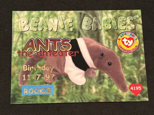 TY Beanie Babies Cards Series 1 | Red, Blue, Silver - Picture 165 of 182