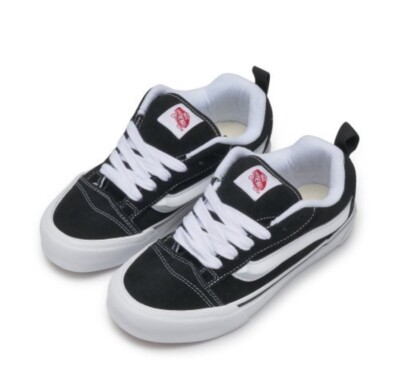 VANS Knu Skool Skate men's sneakers VN0009QC6BT LOW TOP BLACK