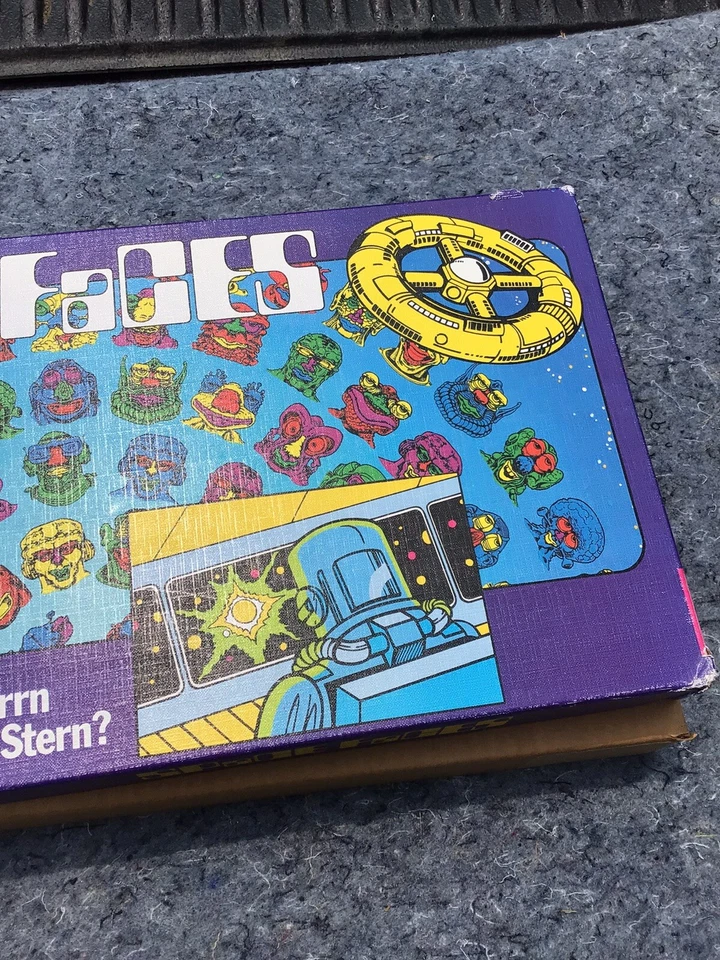 Vintage Early 1980’s Spear Games Space Faces Board game England *RARO* Foto 3 de 4