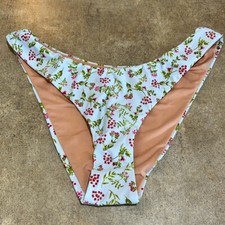 NWT J. Crew Bikini Bottom Cloud Meadow Floral Bottom Size S