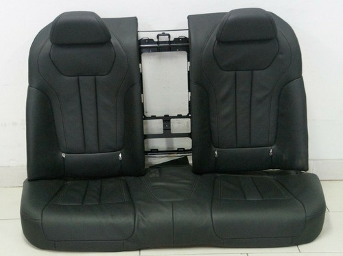 Rücksitz Leder BMW 7er G11 Rücksitzbank Rückbank Sitz hinten Dakota Schwarz