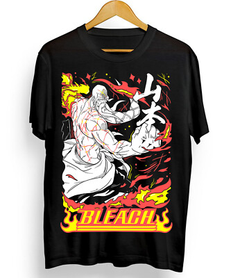 Bleach Yamamoto T-shirt Genryusai Shigekuni Tshirt Anime Manga All