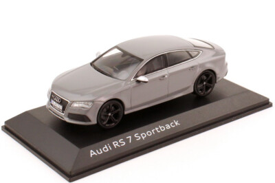 ミニカー 1/43 Audi RS 7 Sportback Nardo Grey Genuine Audi RS7 Sportback 1 43 Scale Model - Nardo Grey for sale
