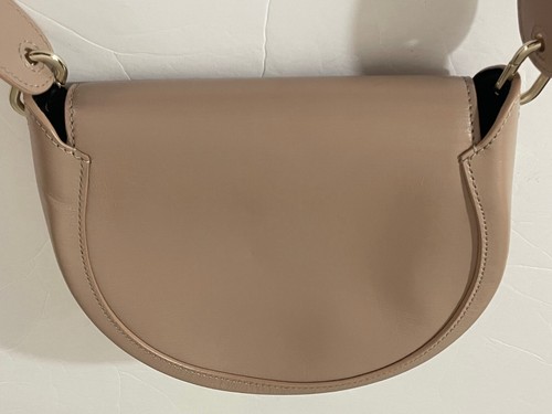 Borsa a tracolla Chloe Arlene in pelle tortora oro - Foto 3 di 12
