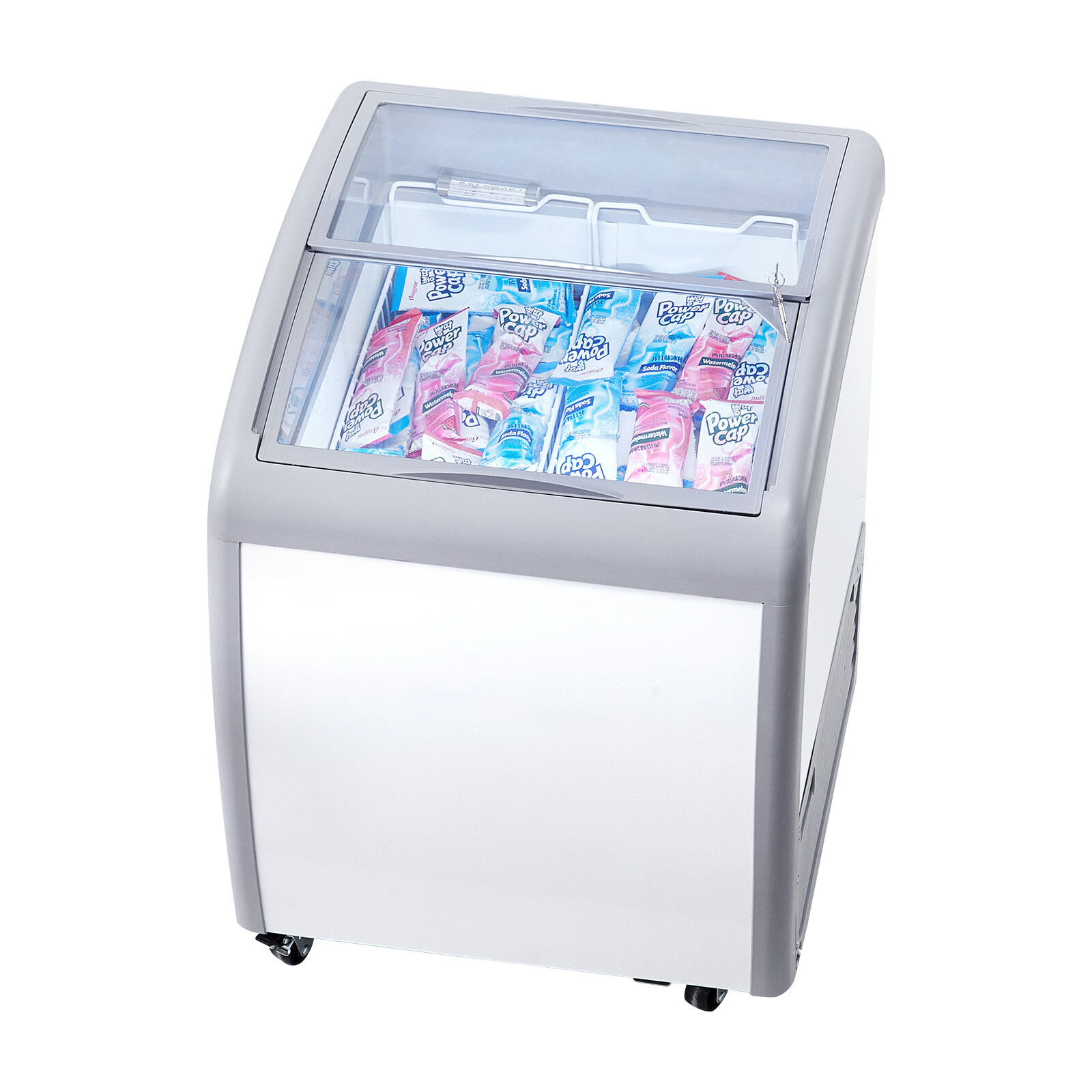 26" Commercial Ice Cream Display Gelato Dipping Freezer Cabinet 5.4 Cu.ft