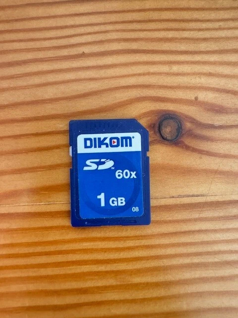 Scheda Di Memoria SD 1GB &ndash; Vecchio Formato Standard (non HC), 1024MB, Classe 1, Per Fotocamere E Dispositivi Vintage