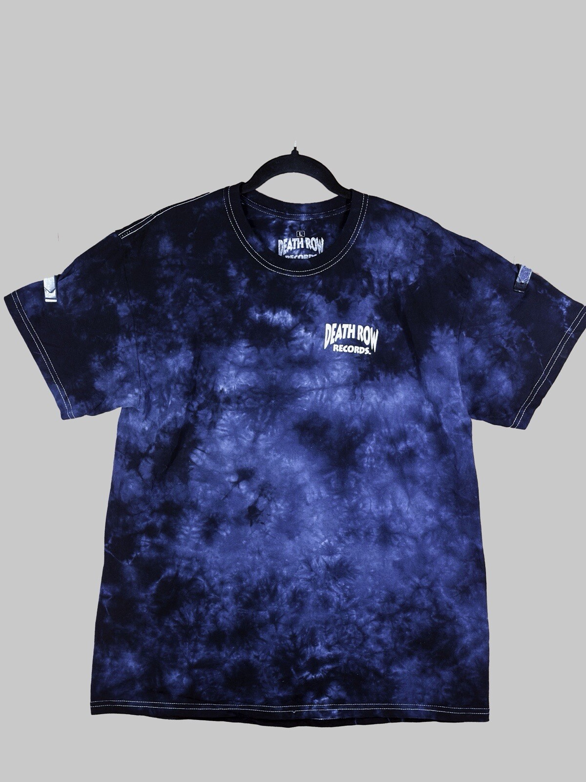 FILA DEATHROW RECORDS Maglietta Blu Tie Dye Uomo Taglia L