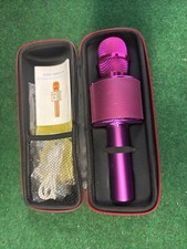 BONAOK Wireless Bluetooth Karaoke Microphone 3in1 Portable Handheld Karaoke Mic