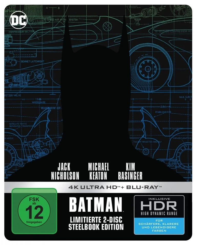 Batman Steelbook, 4K Blu Ray Edition NEU & OVP - Bild 1 von 1
