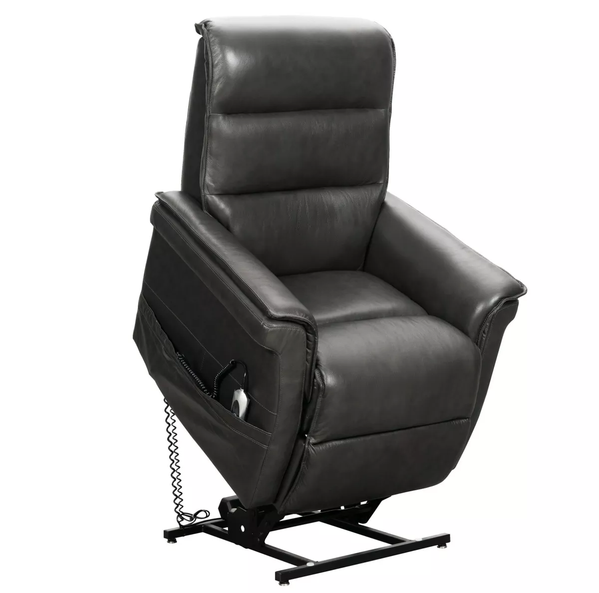 Barcalounger Luka Infinite Lift Chair Recliner 7 3058 Genuine Gray