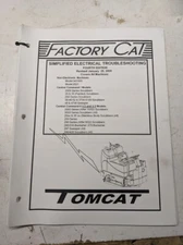 FACTORY CAT SIMPLIFIED ELECTRICAL TROUBLESHOOTING 2005 ALL MODELS MANUAL