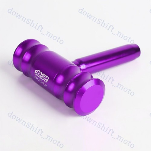 Purple Car Shift Knob Aircraft Joystick Transmission Racing Gear Shifter Mugen - Picture 5 of 6