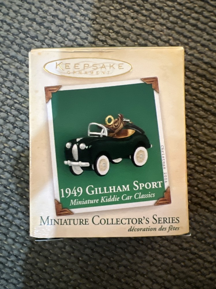 Hallmark - 1949 Gillham Sport - Kiddie Car Classic Miniature - Keepsake Ornament