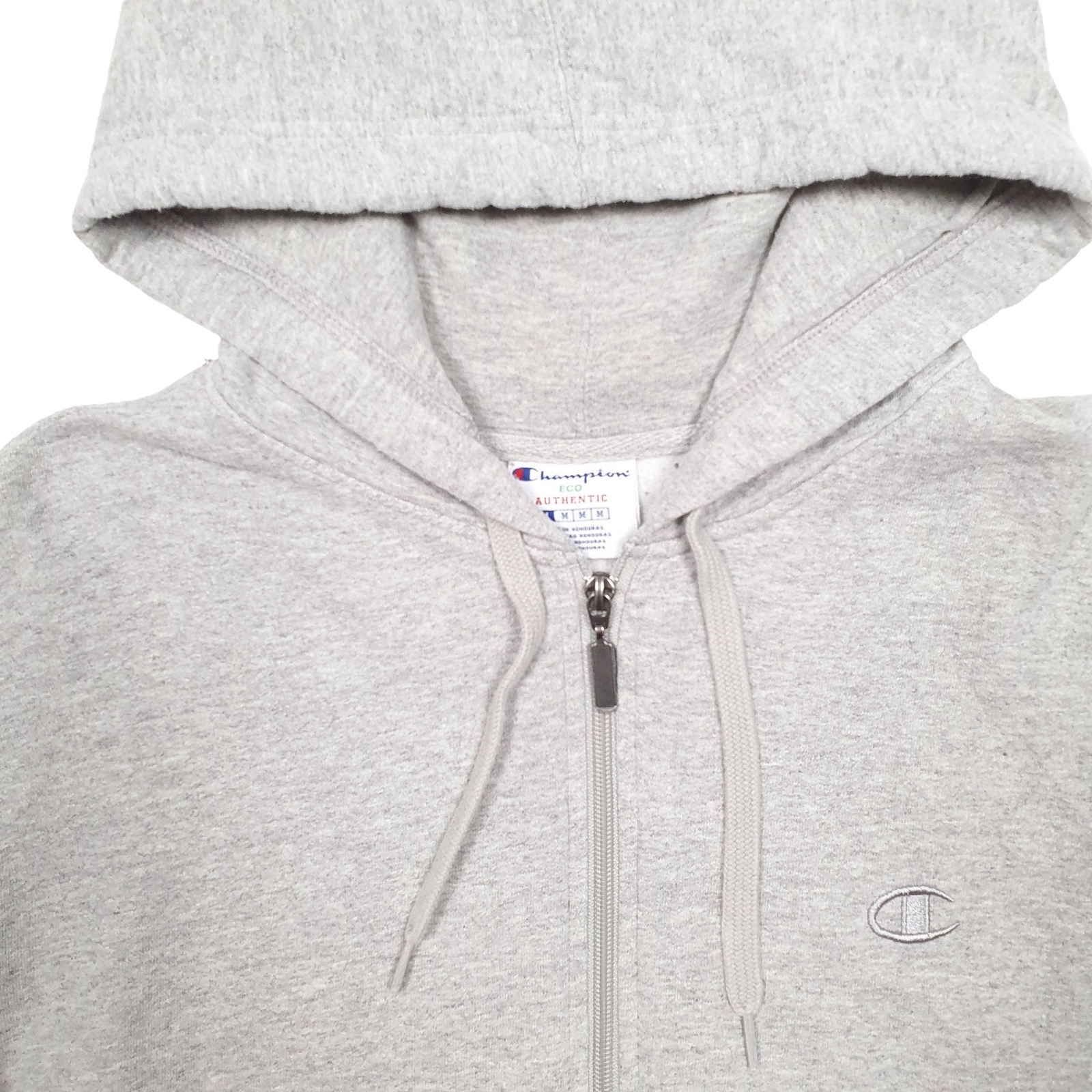 CHAMPION Full Zip Cotton Jumper Sweatshirt Mens M image 2