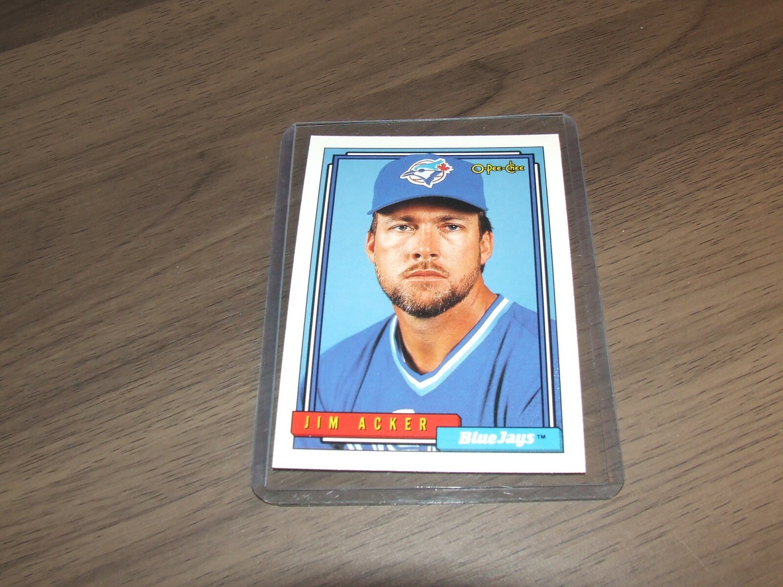 1992 opc baseball # 178 jim acker