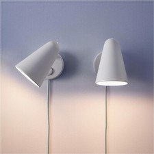 IKEA Wall Mount Lamp White LED Fubbla 303.816...