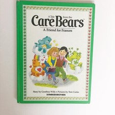 Vintage Care Bears Tale Book A Friend For Frances Hardcover 1983 Parker Brothers
