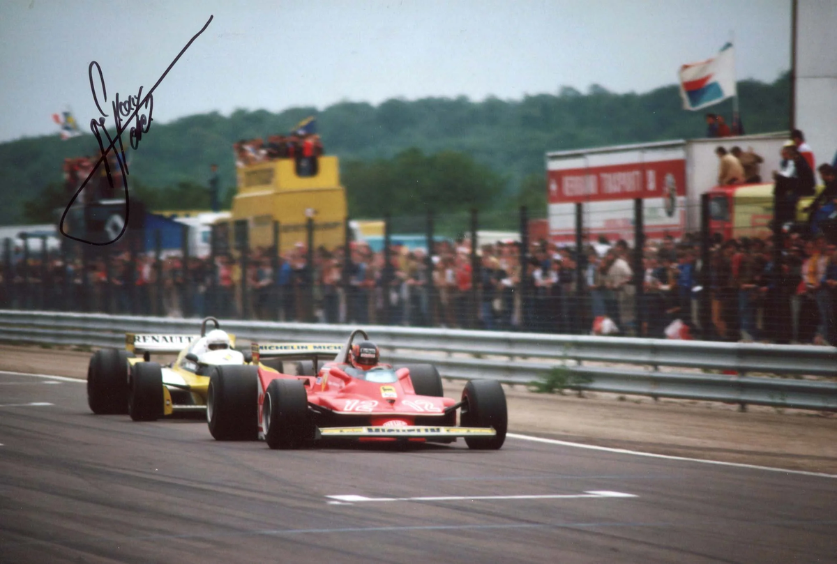 QUATRO RODINHAS: Renault RE20 - René Arnoux (1980