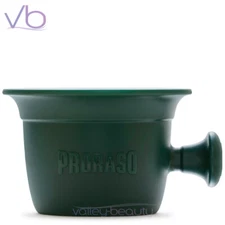 PRORASO Green Professional Mug, Heavy Duty Barber Grade Shaving Cream Bowl