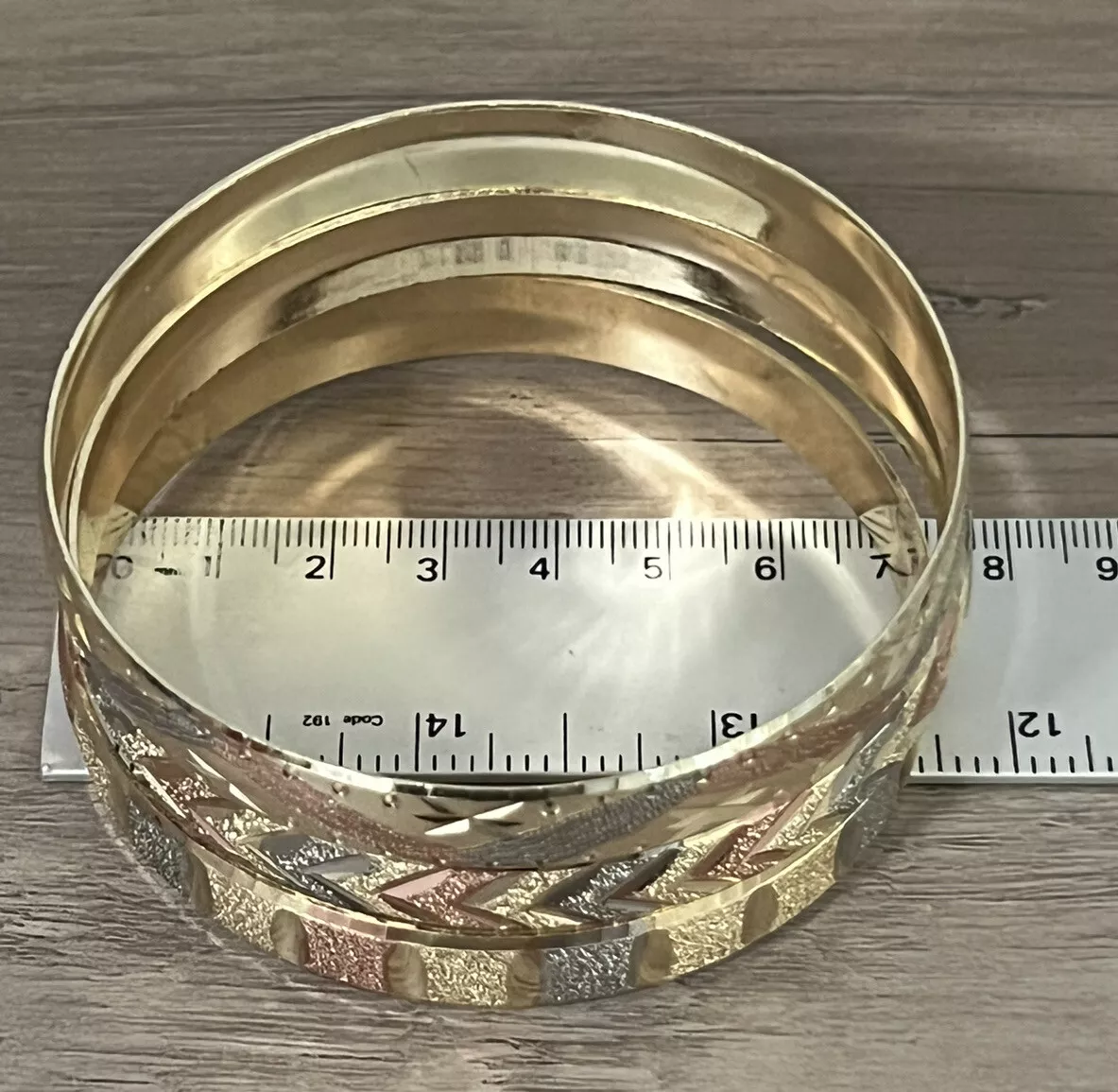 14K Yellow Gold Semanario Bracelet / 24gr – C4G Jewelers