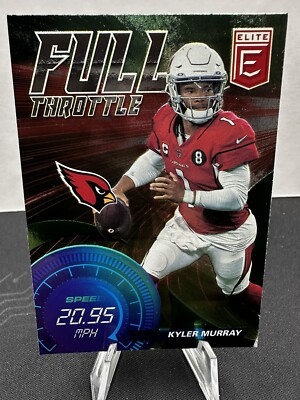  2022 Panini Donruss Elite Kyler Murray Green Full Throttle #FT2 Cardinals