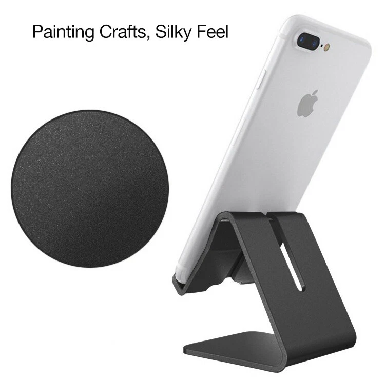 Universal Phone Stand, Pure Metal  Dock Cradle Holder for iPhone Samsung - Image 3 of 4