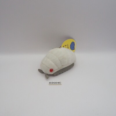 D2604C Dango mushi Pills Bug Vibrating Work White Plush 4" Toy Doll  Dangomushi | eBay